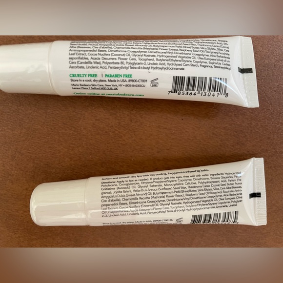 Mario Badescu NWT set of 2! lip balms- Rose Balm and Mint Balm. Lip rescue - Picture 5 of 5